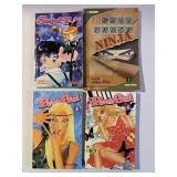 4 ANIME MANGA TOKYOPOP GRAPHIC NOVELS SEE DESC.