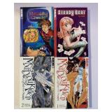 4 ANIME MANGA TOKYOPOP GRAPHIC NOVELS SEE DESC.