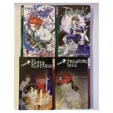 4 ANIME MANGA TOKYOPOP GRAPHIC NOVELS SEE DESC.