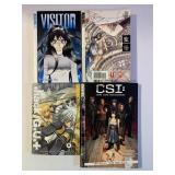 4 ANIME MANGA TOKYOPOP GRAPHIC NOVELS SEE DESC.