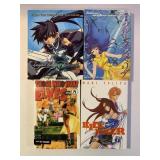 4 ANIME ADV MANGA GRAPHIC NOVELS SEE DESC.