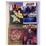 4 ANIME MANGA TOKYOPOP GRAPHIC NOVELS SEE DESC.