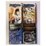 4 ANIME MANGA TOKYOPOP GRAPHIC NOVELS SEE DESC.