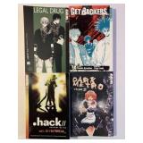 4 ANIME MANGA TOKYOPOP GRAPHIC NOVELS SEE DESC.