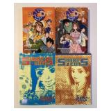 4 ANIME MANGA COMICS ONE GRAPHIC NOVELS SEE DESC.