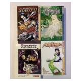 4 ANIME MANGA TOKYOPOP GRAPHIC NOVELS SEE DESC.