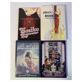 4 ASSORTED GRAPHIC NOVELS SEE DESC.