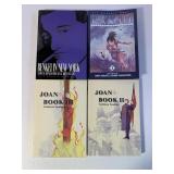 4 ASSORTED GRAPHIC NOVELS SEE DESC.
