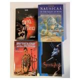 4 ASSORTED GRAPHIC NOVELS SEE DESC.