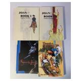 4 ASSORTED GRAPHIC NOVELS SEE DESC.