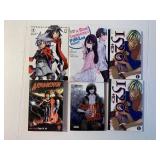 6 ASSORTED ANIME MANGA  GRAPHIC NOVELS SEE DESC.