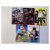 5 YEN PRESS ANIME MANGA GRAPHIC NOVELS SEE DESC.