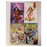 4 ASSORTED GRAPHIC NOVELS SEE DESC.