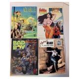 4 ASSORTED GRAPHIC NOVELS SEE DESC.