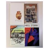 4 ASSORTED GRAPHIC NOVELS SEE DESC.