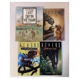 4 ASSORTED GRAPHIC NOVELS SEE DESC.