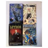 4 ASSORTED GRAPHIC NOVELS SEE DESC.