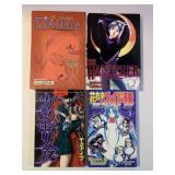 4 ANIME MANGA IRON CAT GRAPHIC NOVELS SEE DESC.