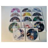 15 ASSORTED PREVIEWED ANIME DVD DISC SEE DESC.