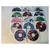 15 ASSORTED PREVIEWED ANIME DVD DISC SEE DESC.