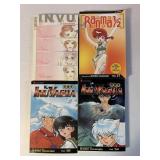 1 TOKYOPOP & 3 VIZ GRAPHIC NOVELS ANIME SEE DESC.