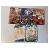 5 CMX GRAPHIC NOVELS ADULT READ SEE DESC.