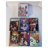 7 ASSORTED ANIME MANGA DVD'S SEE DESC.