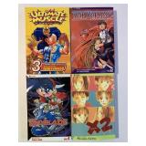 4 ANIME MANGA VIZ GRAPHIC NOVELS SEE DESC.