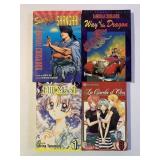 4 ANIME MANGA VIZ GRAPHIC NOVELS SEE DESC.