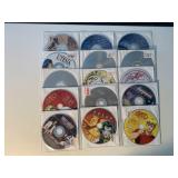15 ASSORTED PREVIEWED ANIME DVD DISC SEE DESC.