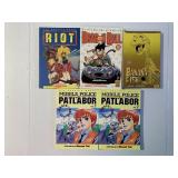 5 ANIME MANGA VIZ GRAPHIC NOVELS SEE DESC.