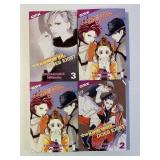 4 ANIME MANGA CMX GRAPHIC NOVELS SEE DESC.