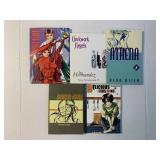 5 ASSORTED ANIME MANGA  GRAPHIC NOVELS SEE DESC.