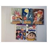 5 ANIME MANGA ADV & CMX GRAPHIC NOVELS SEE DESC.