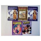 5 ANIME MANGA CPM GRAPHIC NOVELS SEE DESC.