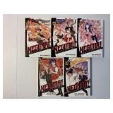 5 ANIME DEL REY GRAPHIC NOVELS SEE DESC.
