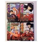 4 ANIME VIZ GRAPHIC NOVELS SEE DESC.