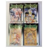 4 ANIME VIZ GRAPHIC NOVELS SEE DESC. ADULT READ