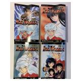 4 ANIME VIZ GRAPHIC NOVELS SEE DESC.