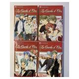 4 ANIME VIZ GRAPHIC NOVELS SEE DESC.