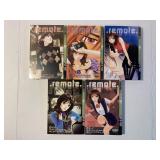 5 ANIME TOKYOPOP GRAPHIC NOVELS ADULT READ