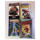 4 ASSORTED GRAPHIC NOVELS SEE DESC.