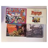 4 ASSORTED GRAPHIC NOVELS SEE DESC.