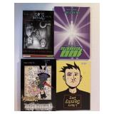 4 ASSORTED GRAPHIC NOVELS SEE DESC.
