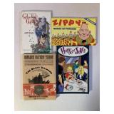 4 ASSORTED GRAPHIC NOVELS SEE DESC.