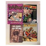 4 ASSORTED GRAPHIC NOVELS SEE DESC.