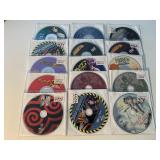 15 ASSORTED PREVIEWED ANIME DVD DISC SEE DESC.