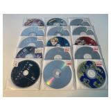 15 ASSORTED PREVIEWED ANIME DVD DISC SEE DESC.