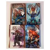 4 TOKYOPOP ANIME GRAPHIC NOVELS KING OF HELL #3-6