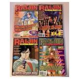 4 ANIME MANGA GRAPHIC NOVELS ADULT READ SEE DESC.